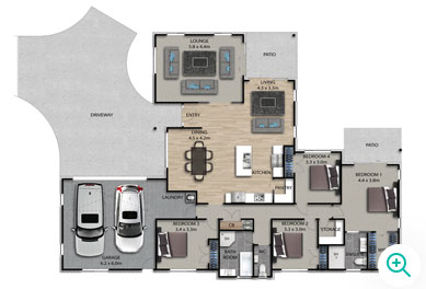 Palace Developments Mangapiko floor plan