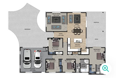 Palace Developments Wallace floor plan