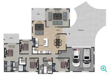 Palace Developments Mahoe floor plan